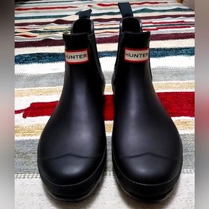 Hunter Original Chelsea Rain Boots size 8